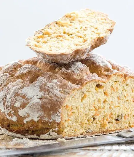 Carrot Bread with Walnuts