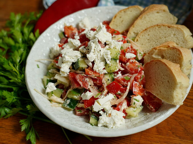 Classic Shopska Salad